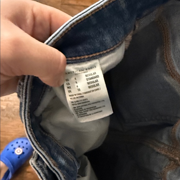 American Eagle Outfitters Women’s Light Blue Skinny Jeans - Picture 3 of 5